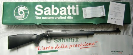 REPETIERERBÜCHSE MERCURY / SABATTI, MOD. ROVER 870 GFK SOFT TOUCH, Kal. .30-06 Spr., MIT OFFENER VISIERUNG, NEUWAFFE!!!